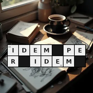 Hasło krzyżówkowe definiens - idem per idem – rozwiązanie, synonimy, podpowiedzi i definicje krzyżówkowe